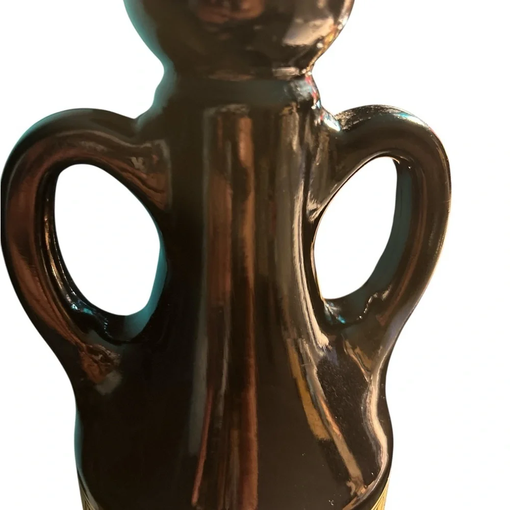 Vintage 1962 Bottle/Vase/Decantur with Handles, Jim Beam, Cleopatra Design